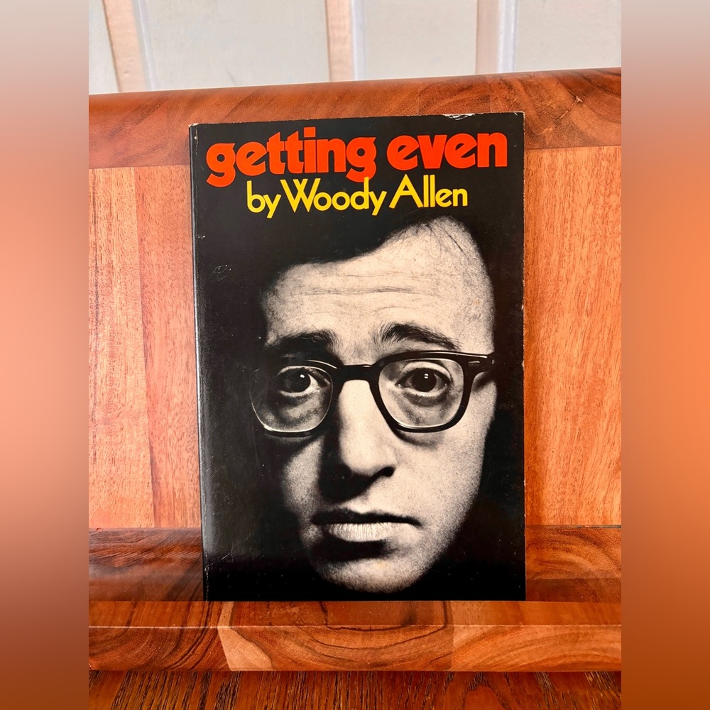 Vintage Woody Allen Getting Even Paperback Book 1971 Random House